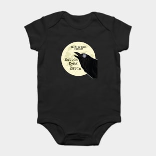 Button-Eyed Raven Baby Bodysuit
